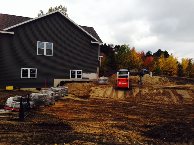 Retaining wall project in Zeeland